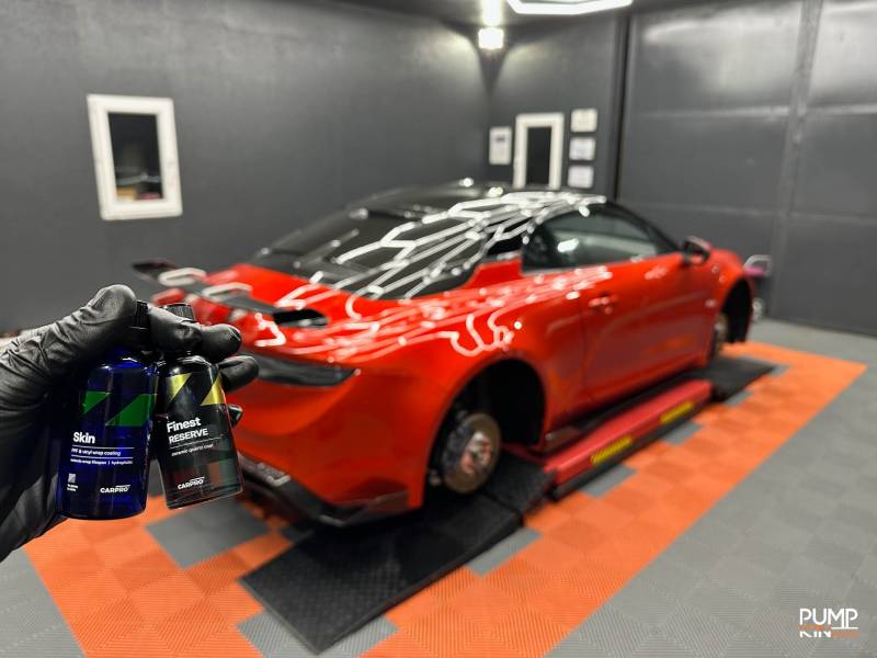 Traitement céramique carrosserie sur une Alpine A110r près de Dieppe