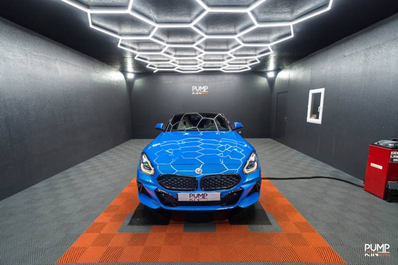 Chantier complet céramique et PPF sur BMW Z4 M40i : à quoi ressemble une protection intégrale, près d'Evreux ?